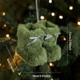 thumbnail image 2 of QIPOPIQ Christmas Plush Bowknot Ankle Boots Christmas Tree Ornament Green, 2 of 2