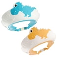 thumbnail image 1 of Gorro de ducha para bebé, 2 piezas, gorro de baño impermeable para baby shower, gorro de champú para bebé, tecnología innovadora, 1 of 8