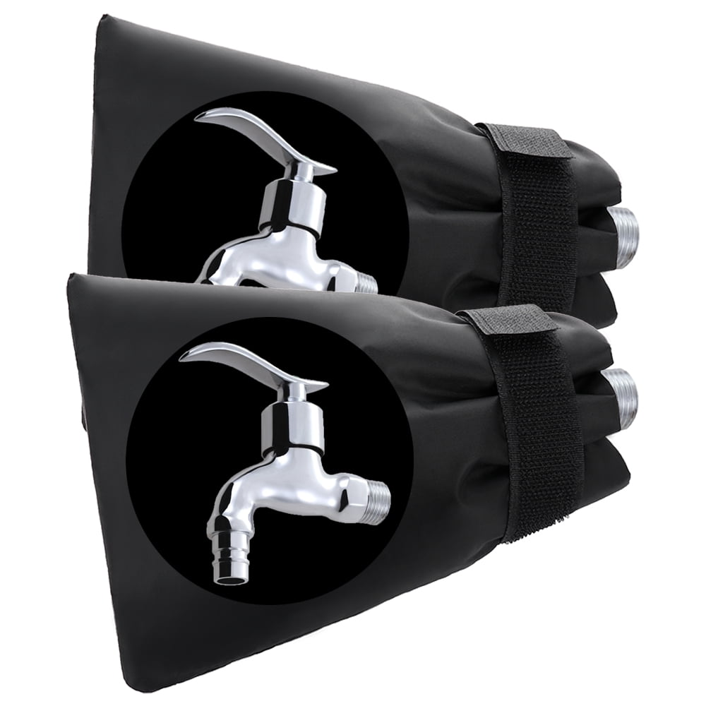 Outdoor Antibursting Pipes Faucet Cover Socks Freeze Protection Bag 2