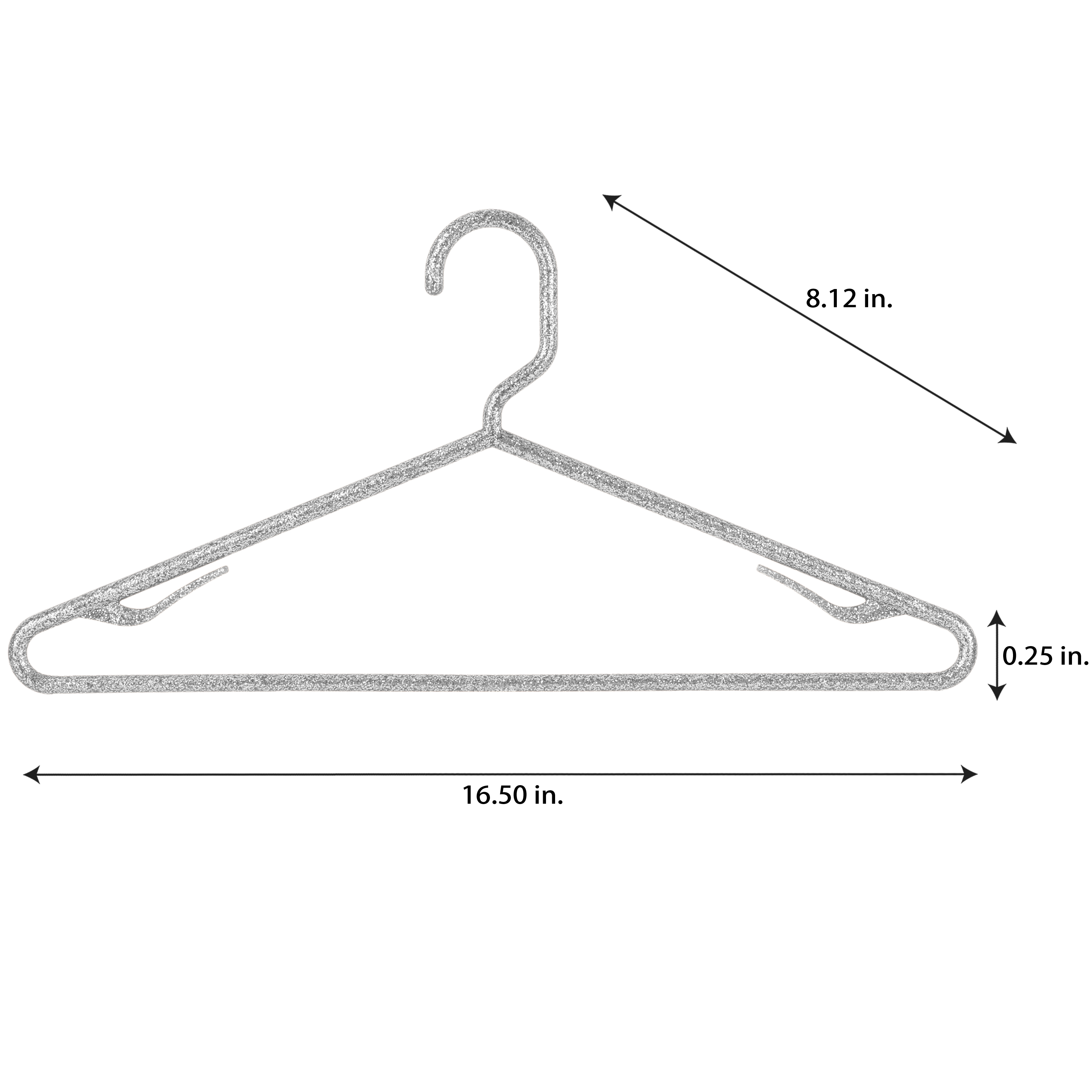 Simplify 10 Hangers in Silver