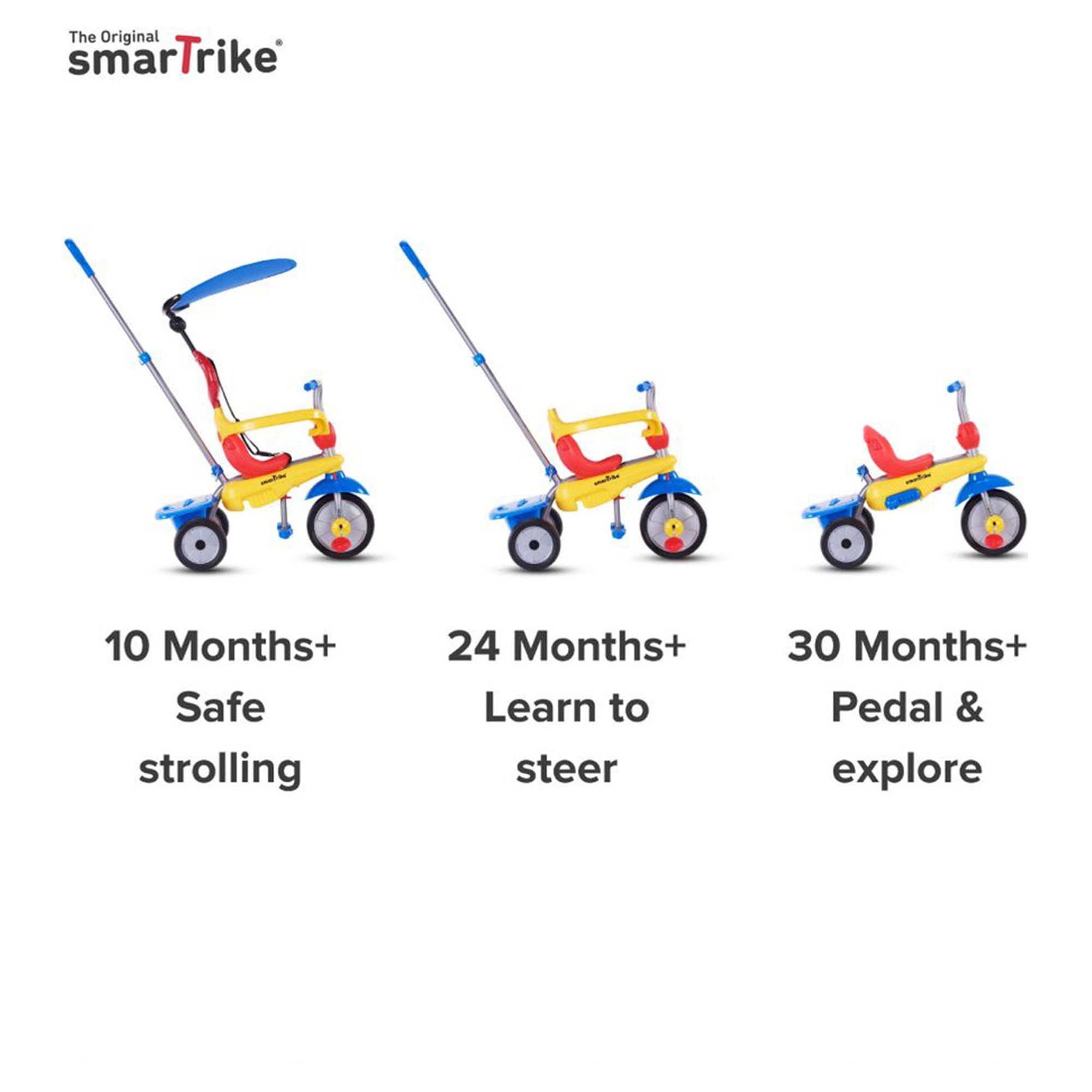 Smartrike zoom 4 in sale 1 baby tricycle