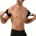 thumbnail image 3 of Fitness Heavy Shoulder Straps, Back Posture Corrector for Men Women, Back Straightener Posture Corrector, Posture Shoulder Brace, Adjustable Back Brace Posture Corrector(M(55-65kg)), 3 of 7