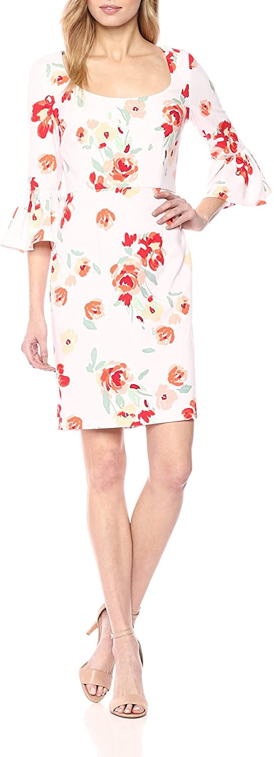 pale coral dress