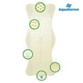 thumbnail image 2 of AquaSense Non-Slip Bath Mat with Invigorating Massage Zones, Large 40" X 15", 2 of 2