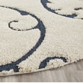 thumbnail image 3 of SAFAVIEH Florida Douglas Floral Vines Shag Area Rug, 3 of 6