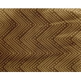 thumbnail image 4 of oneOone Georgette Viscose Dark Mustard Fabric Chevron Block Sewing Craft Projects Fabric Prints By Yard 42 Inch Wide, 4 of 4