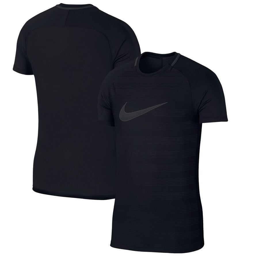 Nike - Nike Men's Dri-FIT Training Performance Jersey T-Shirt, Black ...