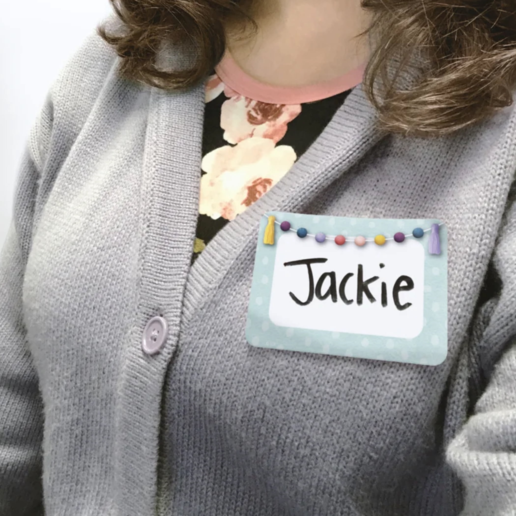 Teacher Created Resources Oh Happy Day Name Tags/Labels - Multi-Pack, 36 Per Pack, 6 Packs