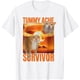 thumbnail image 1 of Camiseta divertida para sobrevivientes de dolor de abdomen, gato, 1 of 2