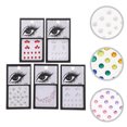 thumbnail image 4 of Miangastore Embellishment Flat Back Gems Assorted Color 5 Sheets 2X2X0.2In, 4 of 8