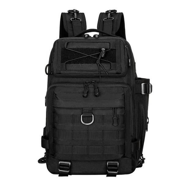 Kuymtek Mochila Pesca Equipo Pesca Impermeable Pesca (negro)