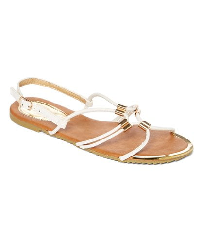 walmart gold sandals