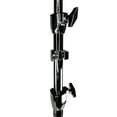 thumbnail image 4 of 2 Pack Cymbal Boom Stands Chrome Heavy Duty 1" Adjustable Double Braced Tripod, 4 of 4