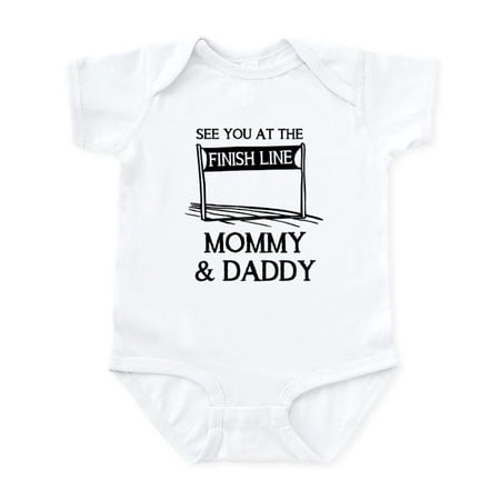 

CafePress - See You At The Finish Line Mommy & Infant Bodysuit - Baby Light Bodysuit Size Newborn - 24 Months