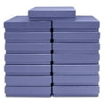 thumbnail image 7 of Novel Box 15 Pack Blue Cardboard Cotton Filled Jewelry Gift Boxes 3.5x3.5x0.87 Inches with Lids, 7 of 7