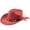 Brick Red, variant on Western Cowboy Hat for Men Women Wide Brim Suede Cattleman Cowgril Hats