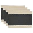 thumbnail image 3 of Saro Lifestyle Whipstitched Border Design Placemat (Set of 4), 3 of 4