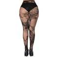 thumbnail image 4 of HBFAGFB Bas Résille pour Femmes Collants Mode Soie Bas Collants 1 Pce C, 4 of 4