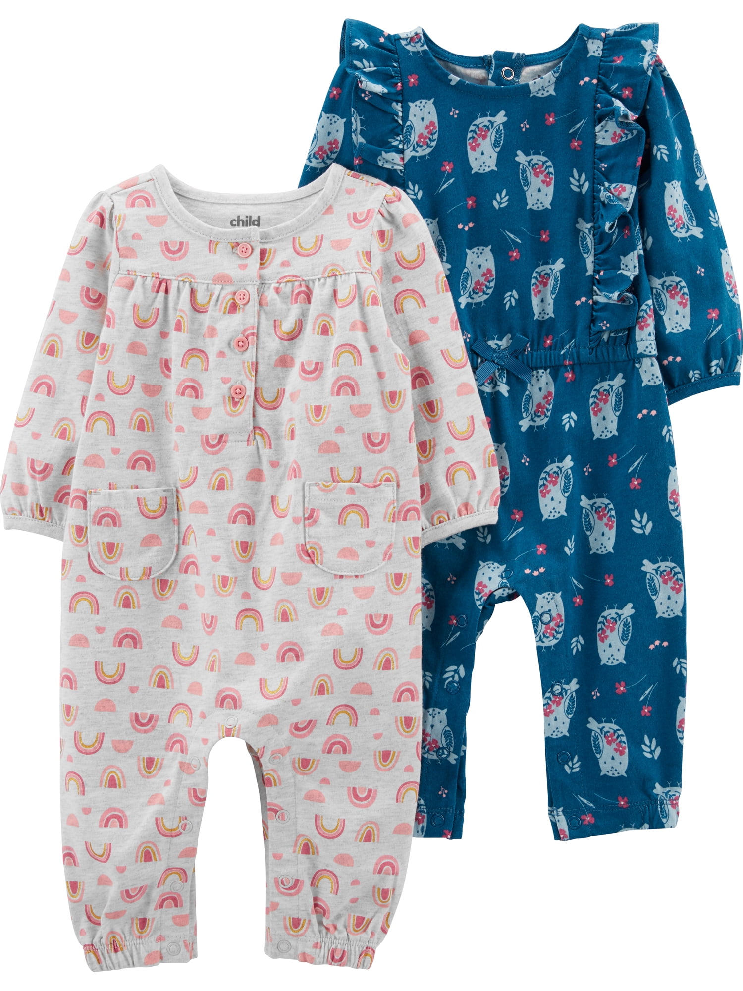 Baby Boys & girls Disney Toy Story Grey Long Sleeve Pyjamas 2 Pack 0-36 MONTHS 