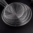 thumbnail image 4 of LKZQHMC Spider Strainer Skimmer PC of 1,Stainless Steel Spider Strainer Skimmer Ladle , Wire Skimmer Spoon with Handle for Kitchen,Pasta,Spaghetti,Noodle,Cooking and Frying, 4 of 5