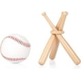thumbnail image 3 of Honoson Baseball Stand Baseball Holders for Balls Display Wooden Baseball Bat Display Stand Holder Display Baseball Centerpieces for Tables for Kids and Sports Lover(1 Pack), 3 of 6