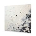 thumbnail image 2 of Designart "Minimalist Wave Grey and White Mid Century" Abstract Collages Metal Wall Art, 2 of 5