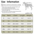 thumbnail image 4 of MAMORE Dog Raincoat, Adjustable Reflective Waterproof Dog Rain Jacket with Leash Hole(Army Green,X-Large), 4 of 8