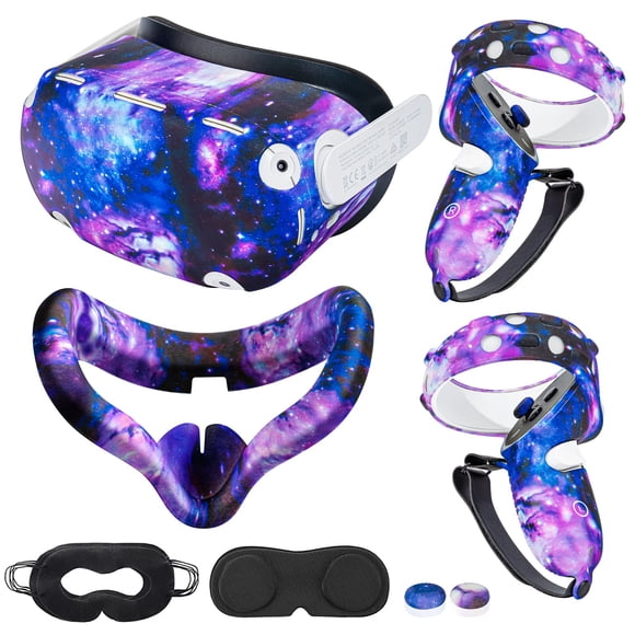 Kit de accesorios KANG YU compatible con Oculus Quest 2 Purple