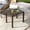 Brown, variant on Crestlive Products Outdoor Side Table, 18" x 13.8" Aluminum Rectangular Patio End Table, All-Weather, Brown
