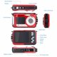 thumbnail image 5 of Teissuly Clearance Camera Underwater Cameras For Snorkeling Full HD 2.7K 48MP Video Recorder Selfie Dual Screens 10FT 16X Digital Zoom Digital Camera(Red, 15x12x5.5cm) Teissuly WER2023081500055, 5 of 7