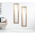 thumbnail image 2 of BrandtWorks BM62SKINNY-2PC Mid Century Champagne Slim Floor Mirror, 2 of 4