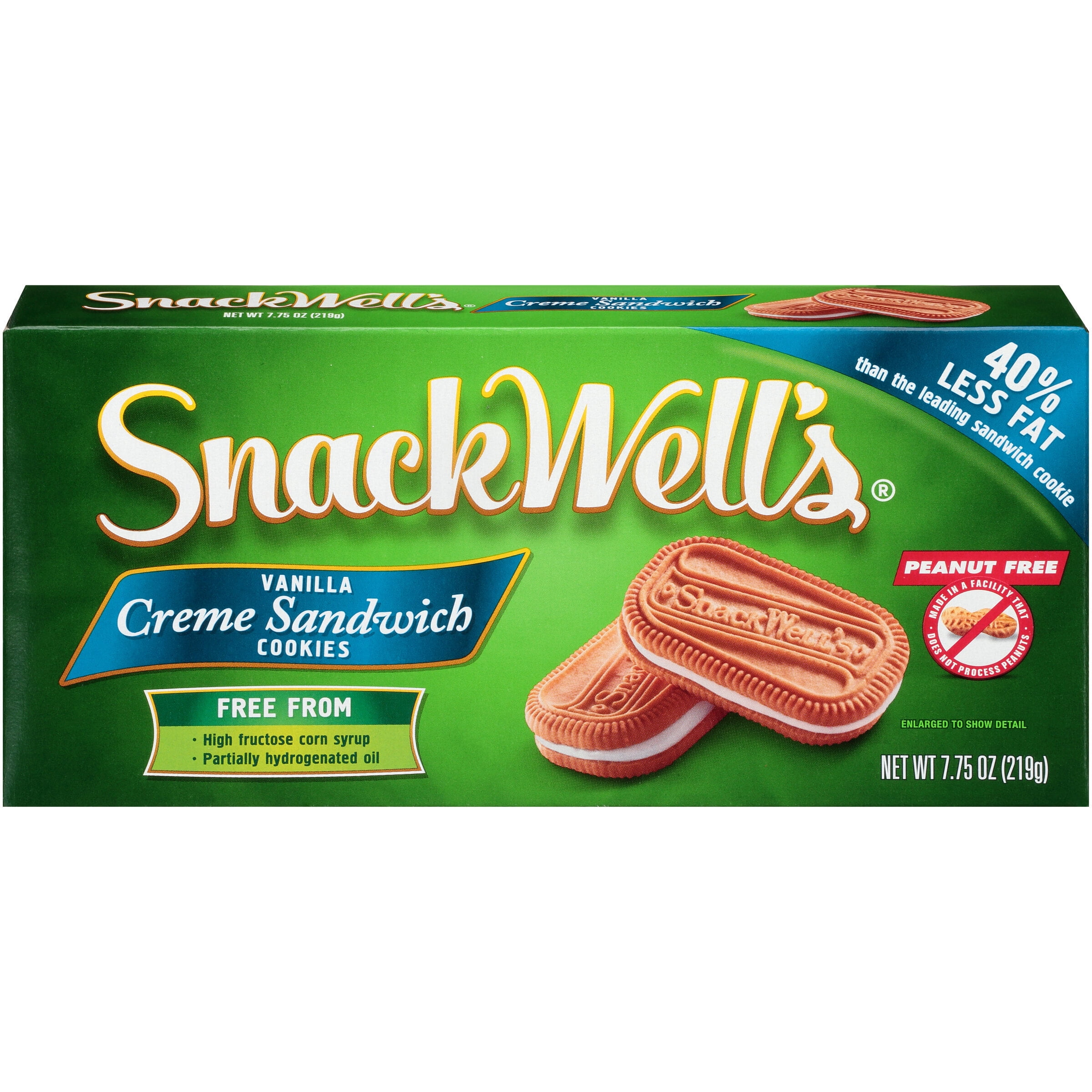 Snackwell's® Vanilla Creme Sandwich Cookies 7.75 oz. Box