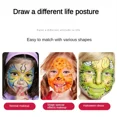 thumbnail image 3 of Heallor-pintura facial para maquillaje corporal, pintura segura no tóxica con pincel, herramientas para fiesta de Halloween y Navidad, venta al por mayor, 3 of 4