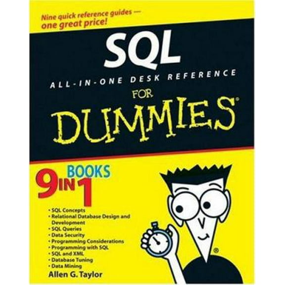 Pre-Owned SQL All-in-One Desk Reference For Dummies (Paperback) 0470119284 9780470119280