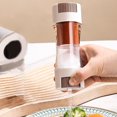 thumbnail image 1 of ¡Liquidación! Ofertas de YLOMAY: tarros para condimentos de doble capa y doble tapa, para control cuantitativo de condimentos, botellas para cocina, restaurante y barbacoa al aire libre., 1 of 7