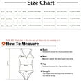 thumbnail image 3 of jsaierl Women's Crew Neck Long Sleeve Bodysuit Tops Sexy Body Suits Slim One Piece Quarter Zip Shapewear Jumpsuit, 3 of 9