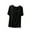 Black, variant on Posijego Women's Short Sleeve Sleep Tops Crewneck Casual T Shirts Soft Pajama Tops Basic Tee Shirts