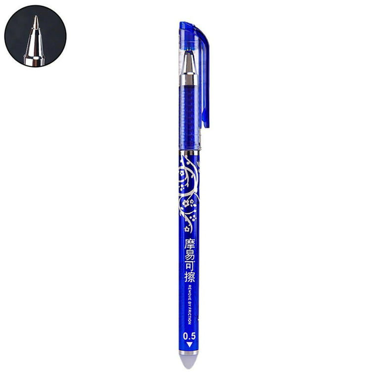 Erasable Gel Pens, Lineon 15 Pack Blue Retractable Erasable Pens Clicker,  Fine Point, Make Mistakes Disappear, Blue Ink for Writing Planner and  Crossword Puzzles for School Supplies 