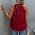 thumbnail image 4 of FVWITLYH Sweat Shirts Women Long Sleeve Womens Oversized T Shirts Loose Fit Crewneck Short Sleeve Summer Casual Blouse 2024 Y2K Tee Tops Wine,S, 4 of 5