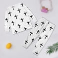 thumbnail image 2 of WEAIXIMIUNG Kid DIY Hand Painted Homewear Set Colouring Pajama Sets For Boy And Girl Can Play With And Wear 3-4 Years, 2 of 3