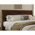 thumbnail image 1 of Pemberly Row Modern King Solid Wood Panel Headboard in Walnut, 1 of 8