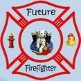 thumbnail image 2 of CafePress - Future Firefighter Red Infant Bodysuit - Baby Light Bodysuit, Size Newborn - 24 Months, 2 of 4