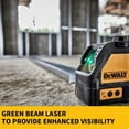 thumbnail image 6 of DEWALT 2-Line Laser Level DW088CG 50M Self Levelling Cross Line Green Beam Laser Horizontal Vertical Body Only, 6 of 7