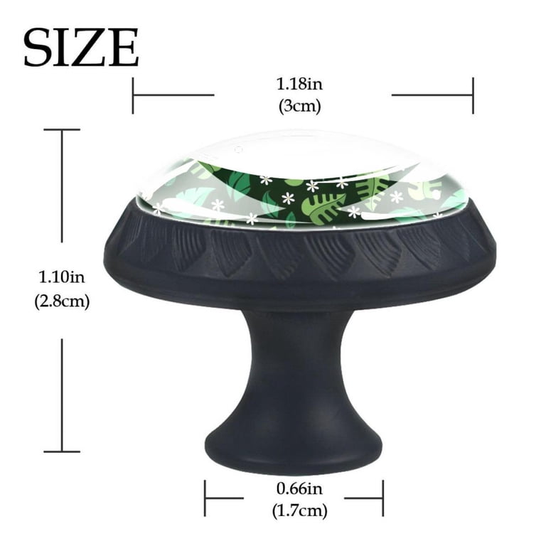 STVNKML Green and Purple Leaves Cabinet Knobs 2 Pack Stainless Steel Drawer Pulls for Kitchen Cupboard, Dresser, Furniture Hardware (1.1x0.8 Inch), Rustic Decorative Door Handles with Screws STVNKML Green and Purple Leaves Cabinet Knobs 2 Pack Stainless Steel Drawer Pulls for Kitchen Cupboard, Dresser, Furniture Hardware (1.1x0.8 Inch), Rustic Decorative Door Handles with Screws