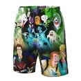 thumbnail image 5 of Ghostbusters Characters Men's Beach Shorts Swim Trunks Casual Quick Dry Board Shorts Swimwear with Mesh Lined and Pockets, 5 of 8