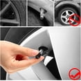thumbnail image 2 of 20 Pieces Tire Valve Caps Aluminum Valve Stem Caps in Hexagon Shape with Rubber O-Ring Seal Stem Covers Universal Fits for Car Truck Motorcycles Bike and Bicycle (Black), 2 of 8