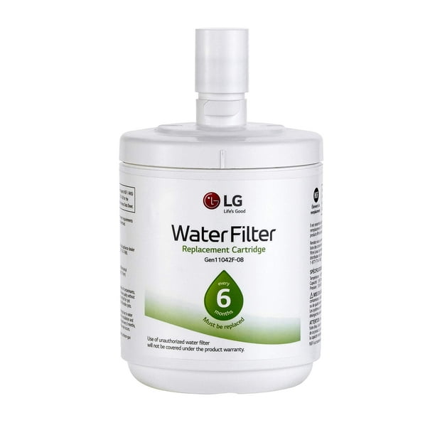Filtro de agua para nevera LG LT500P, 6 meses, 1893 L