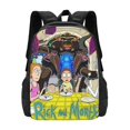 thumbnail image 1 of Rick And Morty Backpack For School Anime Bookbag Lightweight School Bags Satchel Back Packs-CASE66, 1 of 2