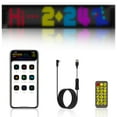 thumbnail image 2 of LED Flexible Display APP BT Car Advertising Screen Full Color Intelligent Vehicle Sticker Soft Screen Display IP65 Waterproof Flexible Screen Can Be Bent At Will Customize Picture Mobile APP Control, 2 of 9
