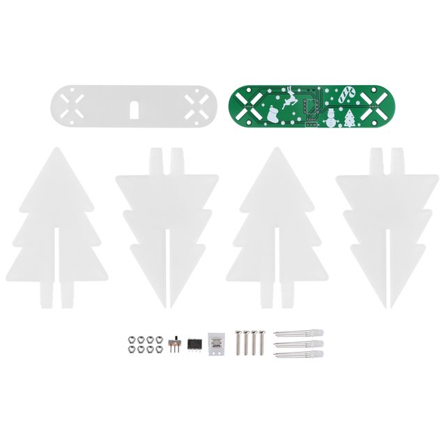 Módulo LED para árbol de Navidad, kit de circuito electrónico LED para árbol de Navidad, kit de circuito electrónico LED de respuesta rápida